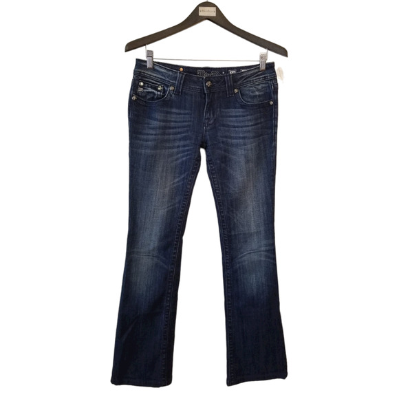 Miss Me Blue Women's Jeans Bootcut Size 28 in Inseam‎ 31 in - Picture 1 of 9
